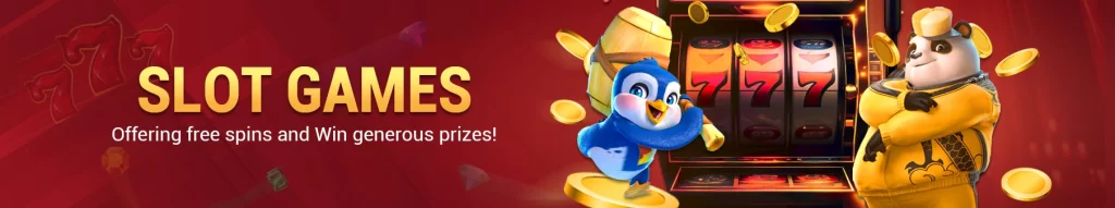PESOMAX online slots casino interface showing colorful game reels and games selection dashboard