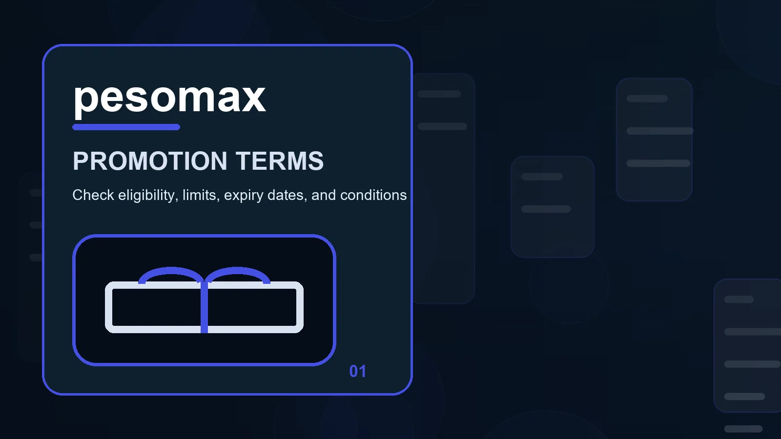 pesomax promotions full-width visual guide 1